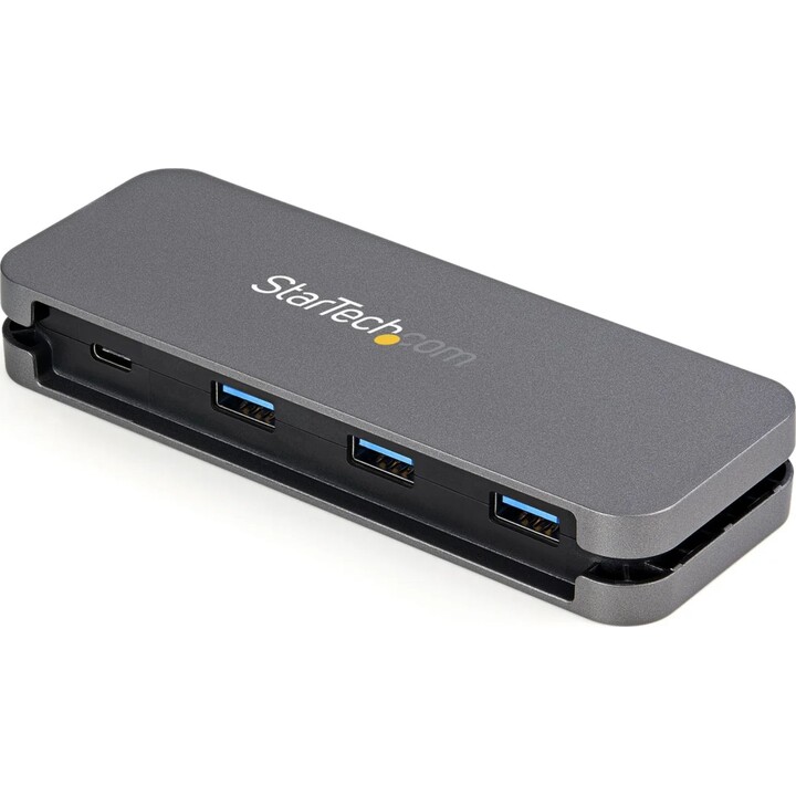 Startech Concentrador USB C de 4 Puertos - 3 USB-A 1 USB-C, Gestión de Cableado
