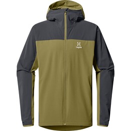 Haglofs Moran Softshell Capucha - olive/seaweed