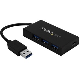 Startech 4x USB 3.0 Hub Schwarz