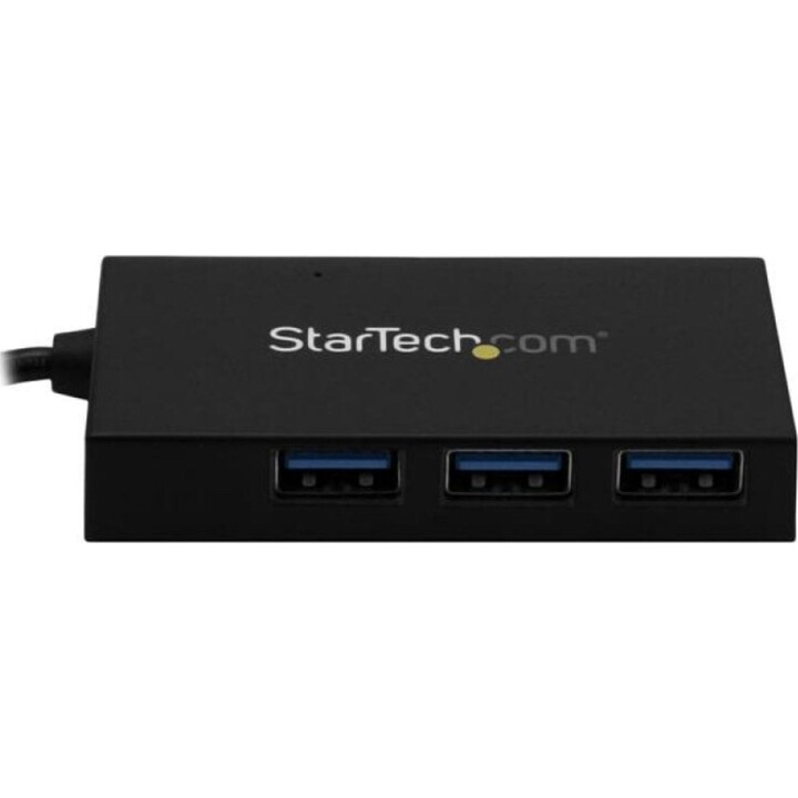 Startech 4x USB 3.0 Hub Schwarz