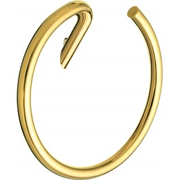 Deante Silia ADI_Z611 round wall towel holder gold
