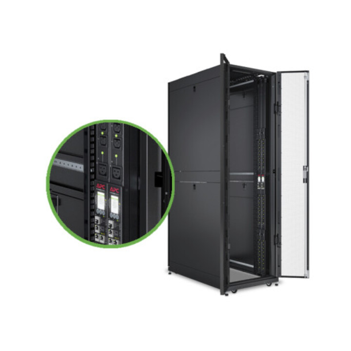 APC APDU9953 Unità di distribuzione dell´alimentazione (PDU) 24 prese CA 0U Nero