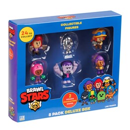 FIGURE BRAWL STARS S1 - CONFEZIONE DA 8 SCATOLA DELUXE VER.C