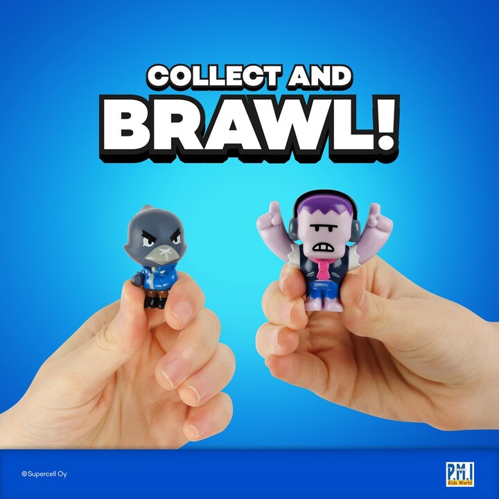 FIGURE BRAWL STARS S1 - CONFEZIONE DA 8 SCATOLA DELUXE VER.C
