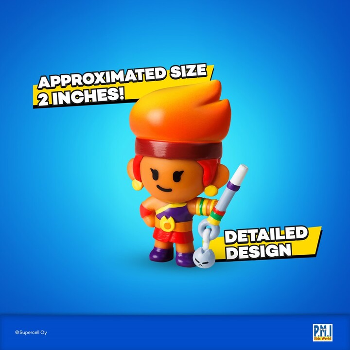 BRAWL STARS S1 FIGURES - 8 PACK DELUXE BOX VER.C