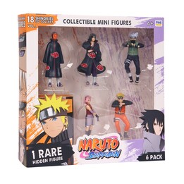 FIGURE NARUTO SHIPPUDEN - CONFEZIONE DA 6 EDIZIONE DELUXE VER. TO