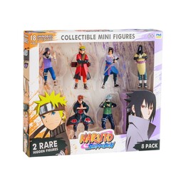 FIGURE NARUTO SHIPPUDEN - CONFEZIONE DA 8 EDIZIONE DELUXE VER. b