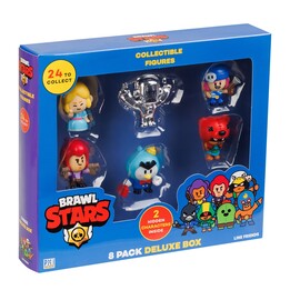 BRAWL STARS 1 FIGURAS - CAIXA DELUXE COM 8 UNIDADES VER.B