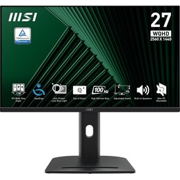 Monitor LCD Msi Pro Mp275Qpg 27" Executive Ips Panel 2560X1440 16:9 100 Hz 1 Ms|SpeakersPromp275Qpg
