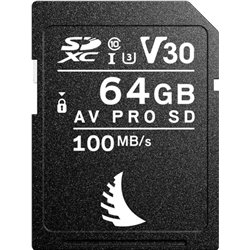 Carte mémoire SDXC Angelbird AV Pro UHS-I 64 Go