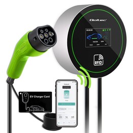 Stazione di ricarica per veicoli elettrici 2 in 1 Tipo 2 22 kW Wi-Fi 5 m