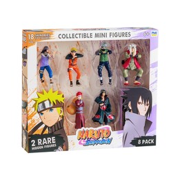 FIGURE NARUTO SHIPPUDEN - CONFEZIONE DA 8 EDIZIONE DELUXE VER. TO
