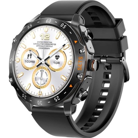 EIGIIS T95C Preto com Correia de Silicone e Auriculares