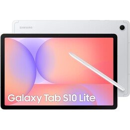 Samsung Galaxy Tab S10 Lite 10.9, X406, memoria da 8GB, 256 GB, WiFi + 5G, display a 90 Hz, tablet AI, argento