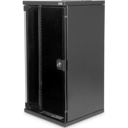12U 254mm (10") Wandgehäuse 592x312x300mm, Schwarz (RAL 9005)