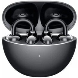 Fones de ouvido Bluetooth Honor Choice com clipe e estojo de carregamento / 7 horas de duração da bateria / Preto