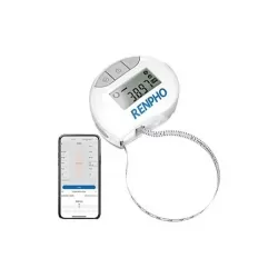 Mètre ruban intelligent Renpho+ - Ble - 3 modes - Grand écran rond