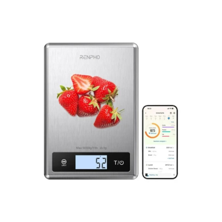 Renpho Calibra 1 Encimera Rectángulo Báscula electrónica de cocina