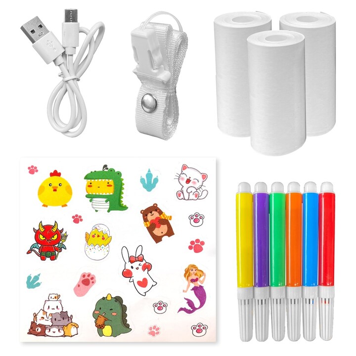 Digitale Kinderkamera mit Thermodrucker SNAPI MT4108