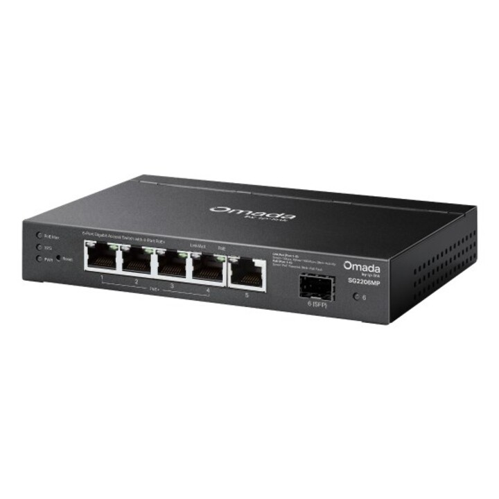 TP-Link SG2206MP switch L2 Gigabit Ethernet (10/100/1000) Energía sobre Ethernet (PoE)