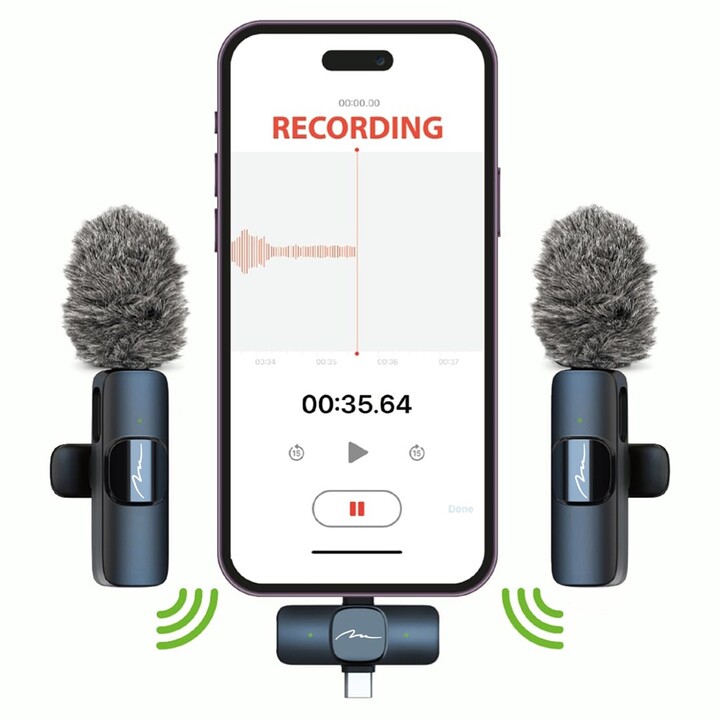 Micro-Mic Duo MT416 Lavalier Microphone Set
