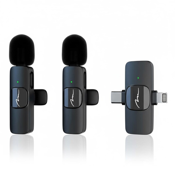 Conjunto de microfones de lapela Micro-Mic Duo MT416