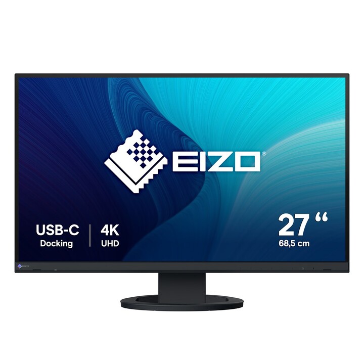 EIZO FlexScan EV2740S PC Monitor 68.6 cm (27") 3840 x 2160 Pixels 4K Ultra HD LCD Black