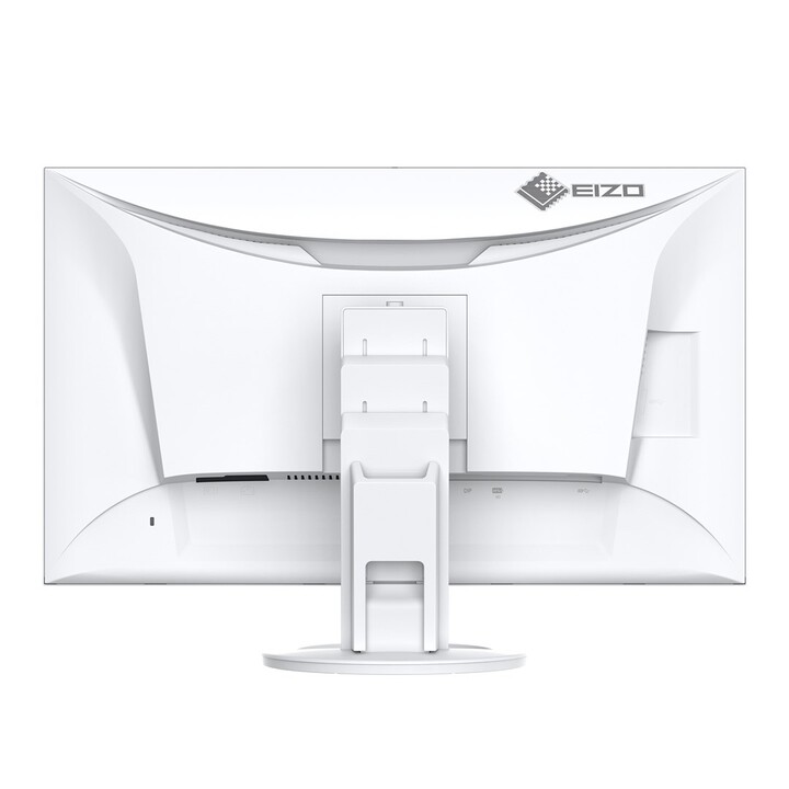 Monitor para PC EIZO FlexScan EV2740S de 68,6 cm (27") com resolução 4K Ultra HD (3840 x 2160 pixels) e tela LCD branca.