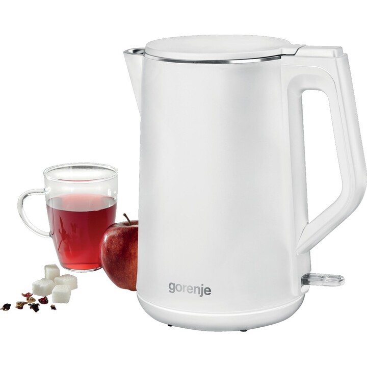 Chaleira elétrica Gorenje K15DWW 1,5 L 2200 W Branca