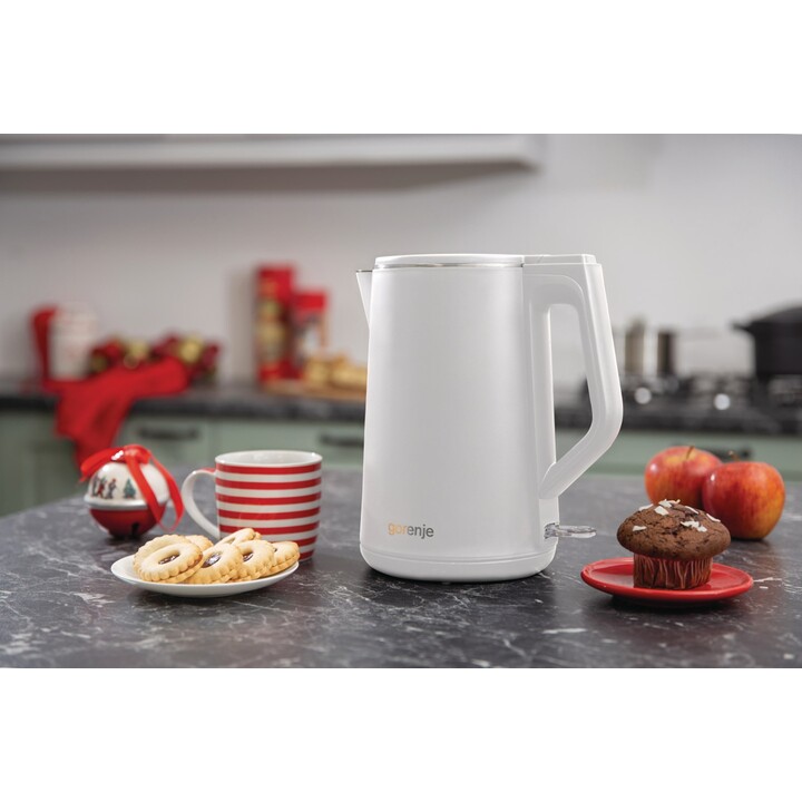 Bollitore elettrico Gorenje K15DWW 1,5 L 2200 W Bianco