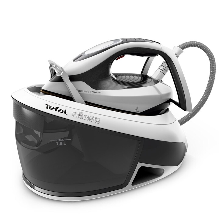 Tefal Express Power SV8130 2800 W 1,8 l Durilium AirGlide Autoclean soleplate Schwarz, Weiß