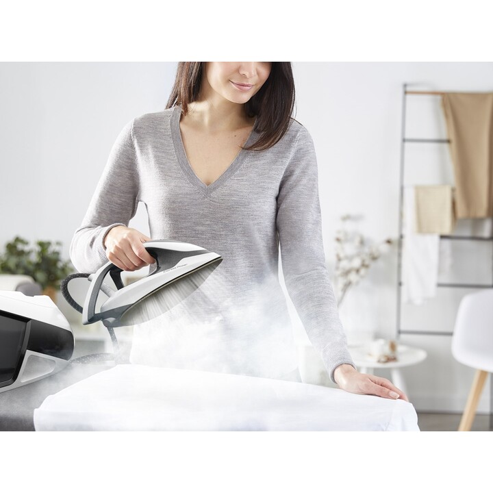 Tefal Express Power SV8130 2800 W 1,8 L Durilium AirGlide Autoclean soleplate Noir, Blanc