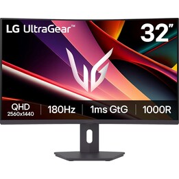 Monitor LCD LG 32" 2560 x 1440 pixel Quad HD Rapporto di aspetto nativo 16:9 LCD Curvo 32G600A-B