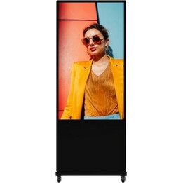 Hikvision DS-D6055UN-D/S pantalla de señalización Diseño de quiosco 139,7 cm (55") LED Wifi 500 cd / m² 4K Ultra HD Negro Proces