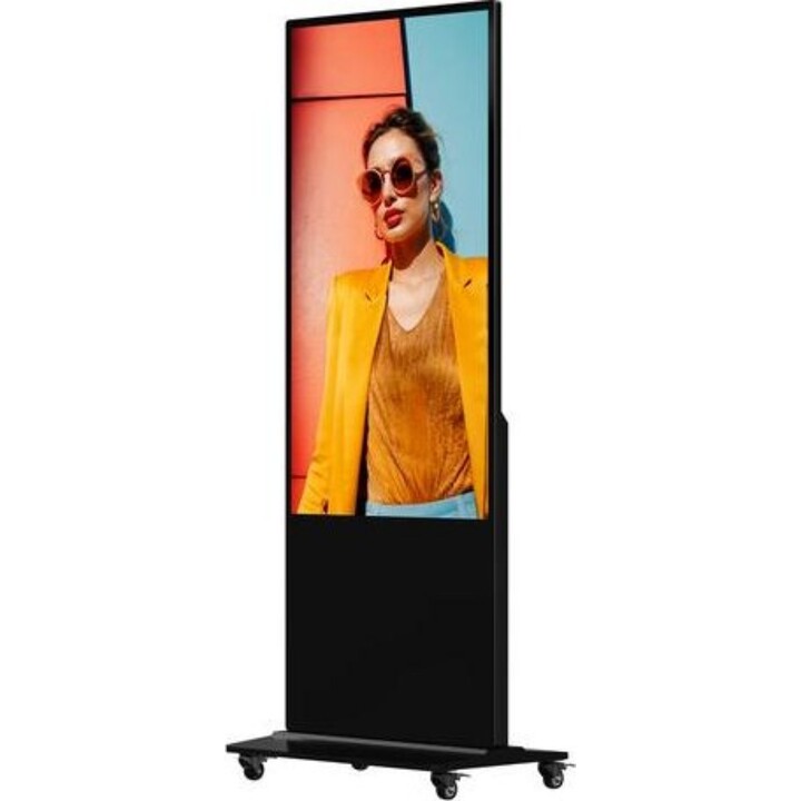 Hikvision DS-D6055UN-D/S painel de controlo de imagem Desenho de quiosque 139,7 cm (55") LED Wifi 500 cd / m² 4K Ultra HD Negro 