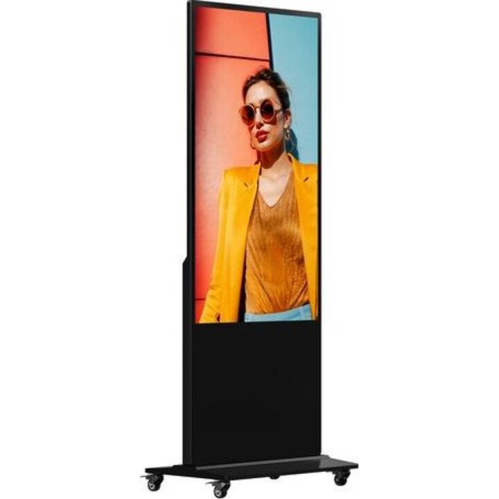 Hikvision DS-D6055UN-D/S painel de controlo de imagem Desenho de quiosque 139,7 cm (55") LED Wifi 500 cd / m² 4K Ultra HD Negro 