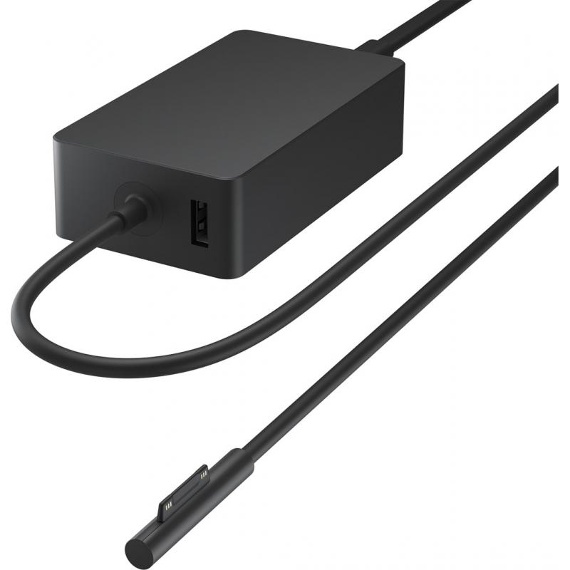 Microsoft Surface 65W Power Supply Portátil, Tableta Negro Corriente alterna Interior