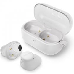 Auriculares Bluetooth Philips TAT2149 con estuche de carga/ Autonomía 6h/ Blancos