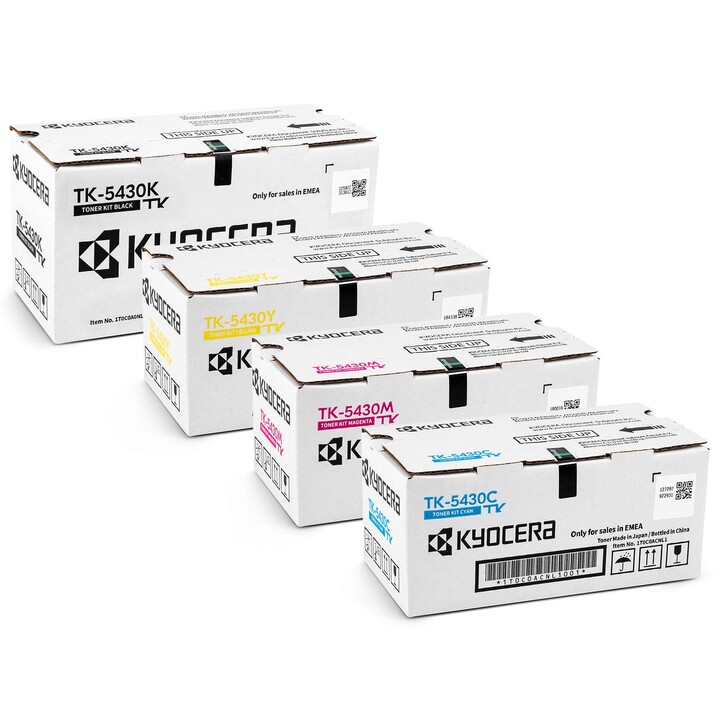 Tóner Kyocera Original TK-5430 - Paquete de 4 unidades