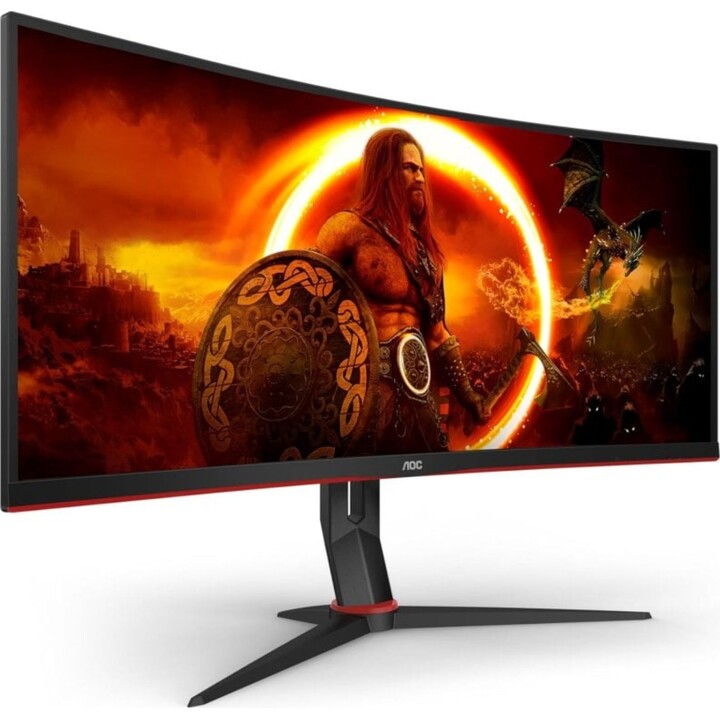 AOC CU34G2XP/BK 34" LED VA UltraWide QHD 180Hz Curved Monitor