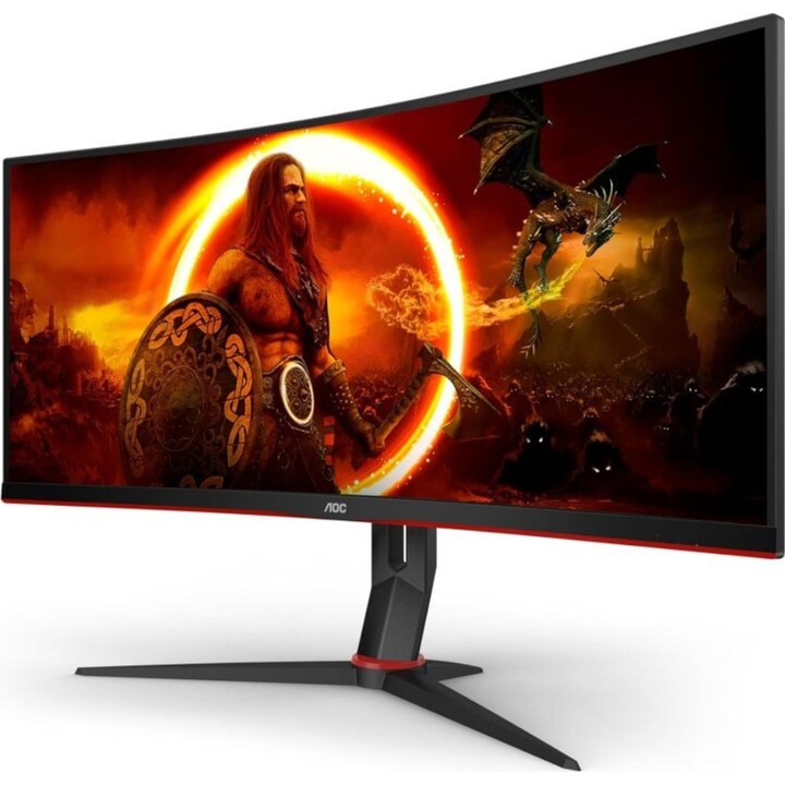 AOC CU34G2XP/BK 34" LED VA UltraWide QHD 180Hz Curved Monitor