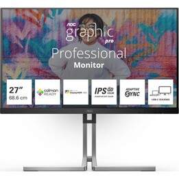 Monitor AOC 27" Q27U3CV 16:09 HDMI+DP+USB-C IPS negro