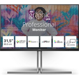 AOC Graphic Pro U32U3CV 31.5" LED Nano IPS UltraHD 4K Delta E