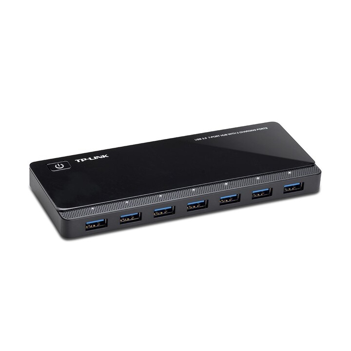 UH720 Hub de 7 Puertos USB 3.0 con 2 Puertos de Carga