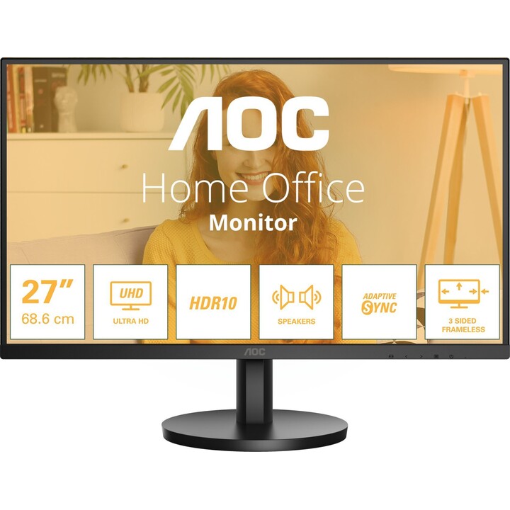 Monitor acer 27" ips fhd vero cb272 1920x1080 4ms vga hdmi dp mm piv / reg webcam preto