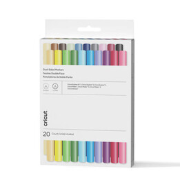 Cricut 2011824 Marker 20 pezzi Punta fine Colori assortiti