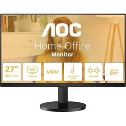 AOC U27B3AF 27" LED IPS UltraHD 4K Monitor, Speakers, Height Adjustable