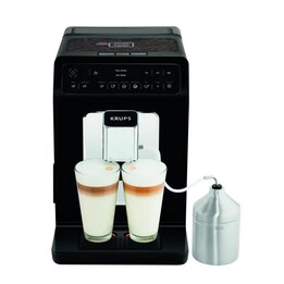 Cafetera automática Krups EA891810 Evidence con espumador de leche - Negra