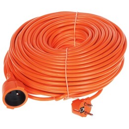 Blow PR-160 rallonge avec mise à la terre 50 m orange