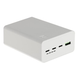 Powerbank bianco Greencell 30000mAh, 22,5W, 4 porte